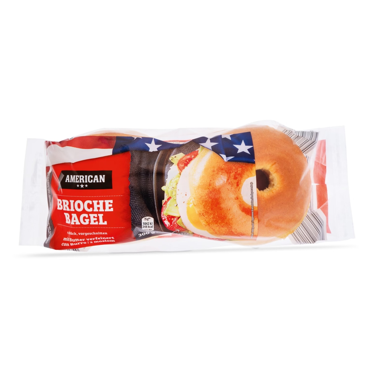 American Brioš Bagel Kruhki 300 g - Akcija v trgovini Hofer