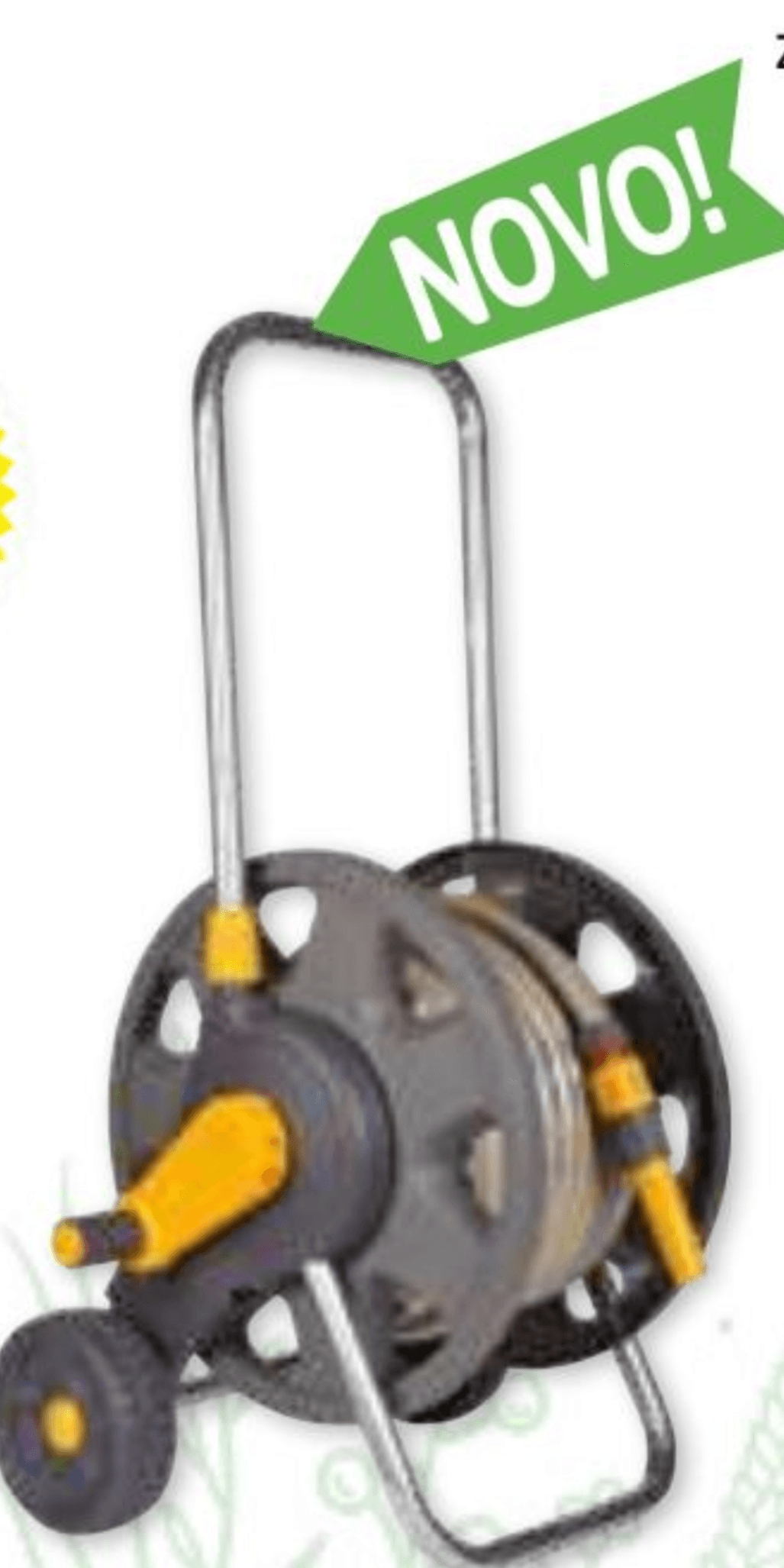 Vrtna cev na vozičku 20 m, 12.5 mm - Akcija v trgovini E.Leclerc