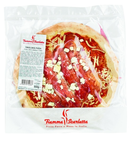 Pizza Fiamma Scartlatta 550 g ali 300 g - Akcija v trgovini Mercator