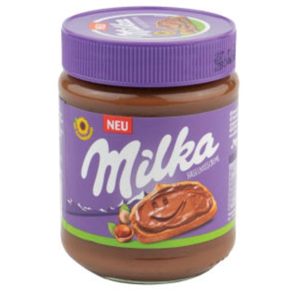 Kremni namaz Milka 350 g in 600 g - Akcija v trgovini Tuš