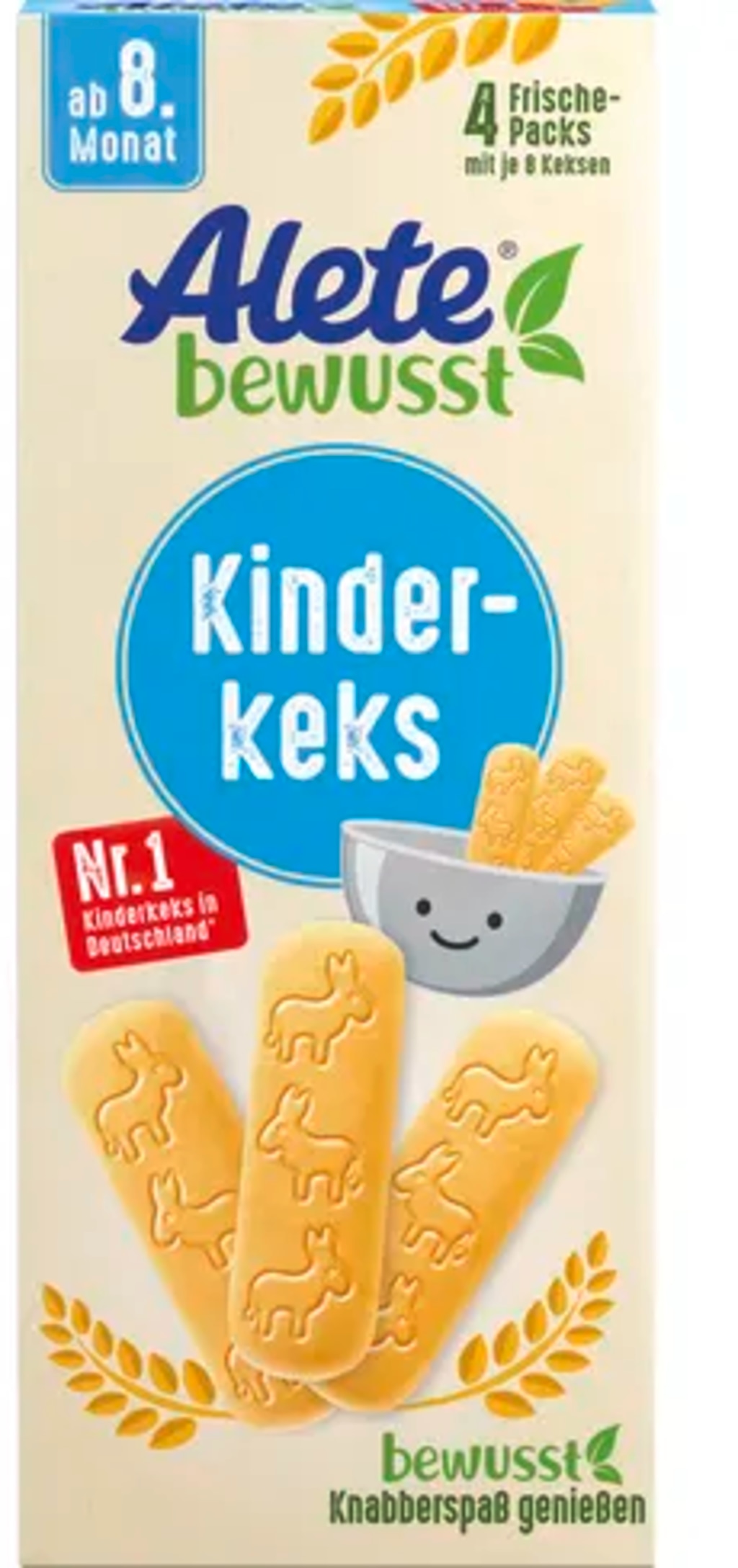 Alete otroški piškoti Kinder-keks 180 g - Akcija v trgovini Mueller