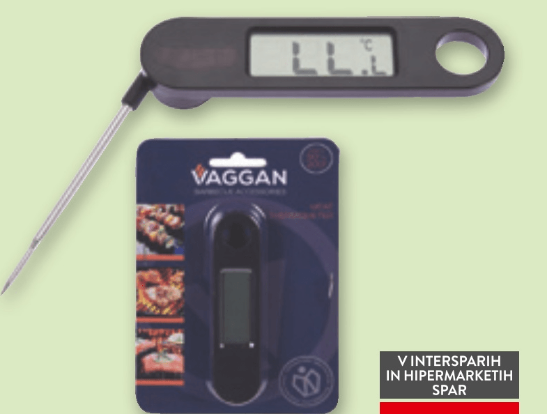 Termometer za meso VAGGAN - Akcija v trgovini Spar