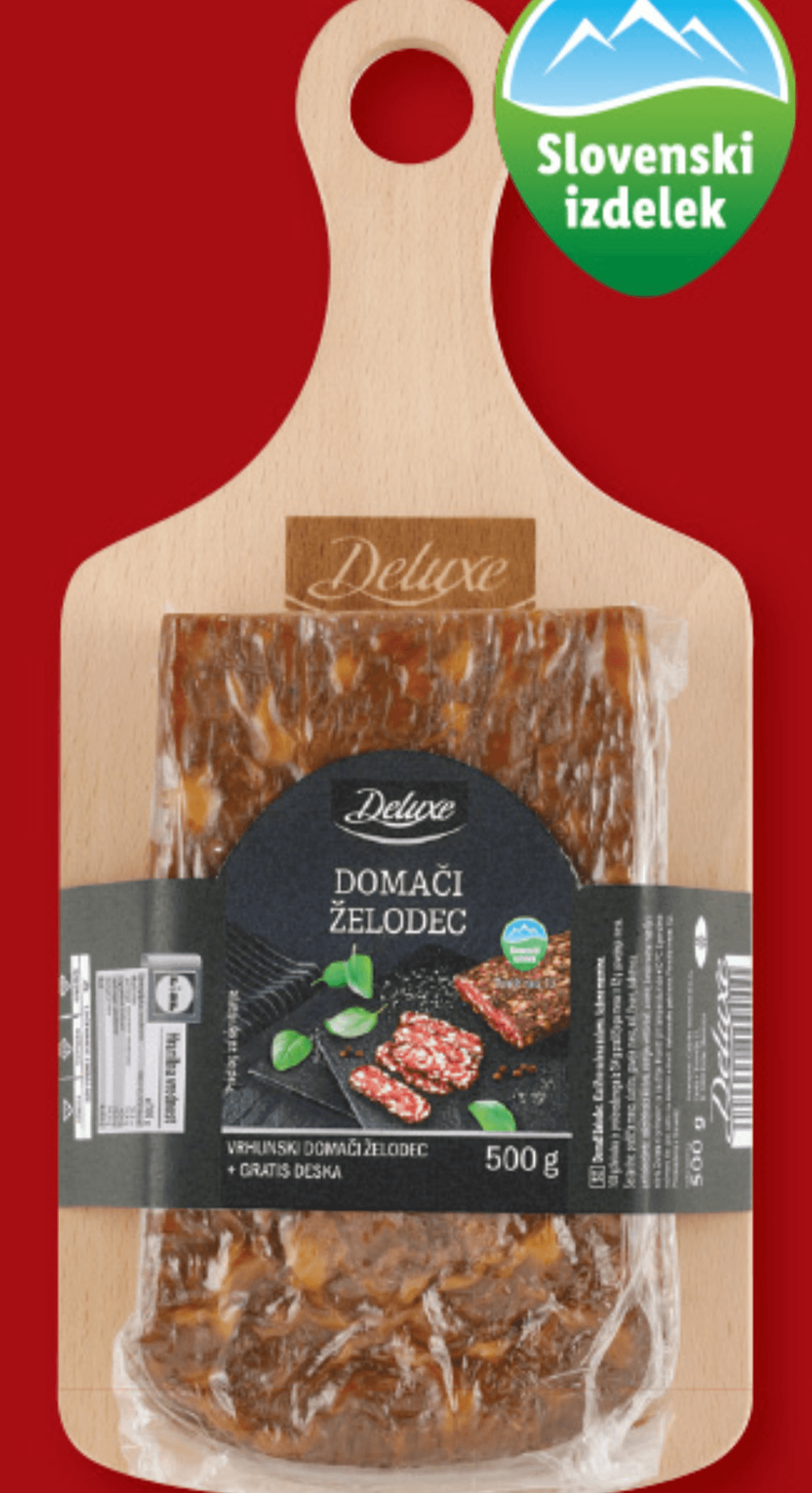 Deluxe Domači želodec 500 g - Akcija v trgovini Lidl
