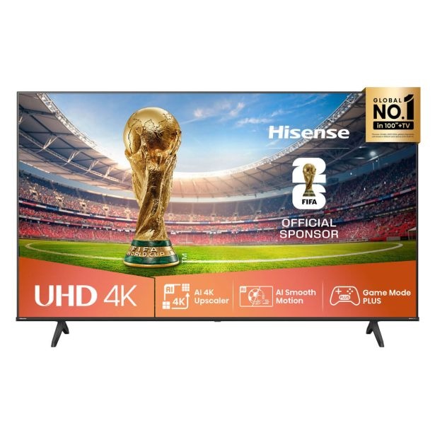 LED Televizor Hisense 43/50/58/65A6Q - Akcija v trgovini Pevex