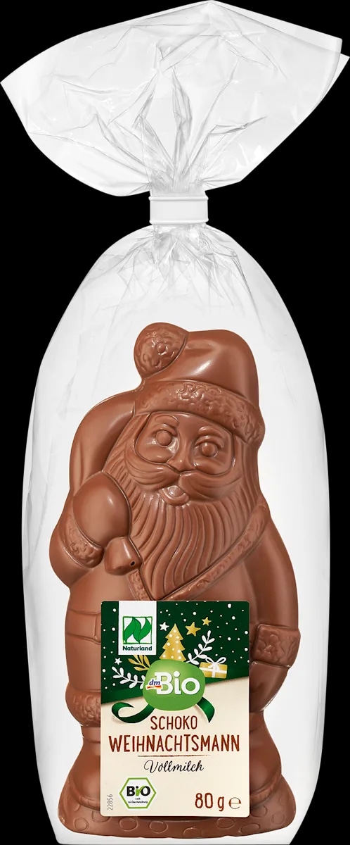 dmBio božiček iz mlečne čokolade 75 g - Akcija v trgovini Dm