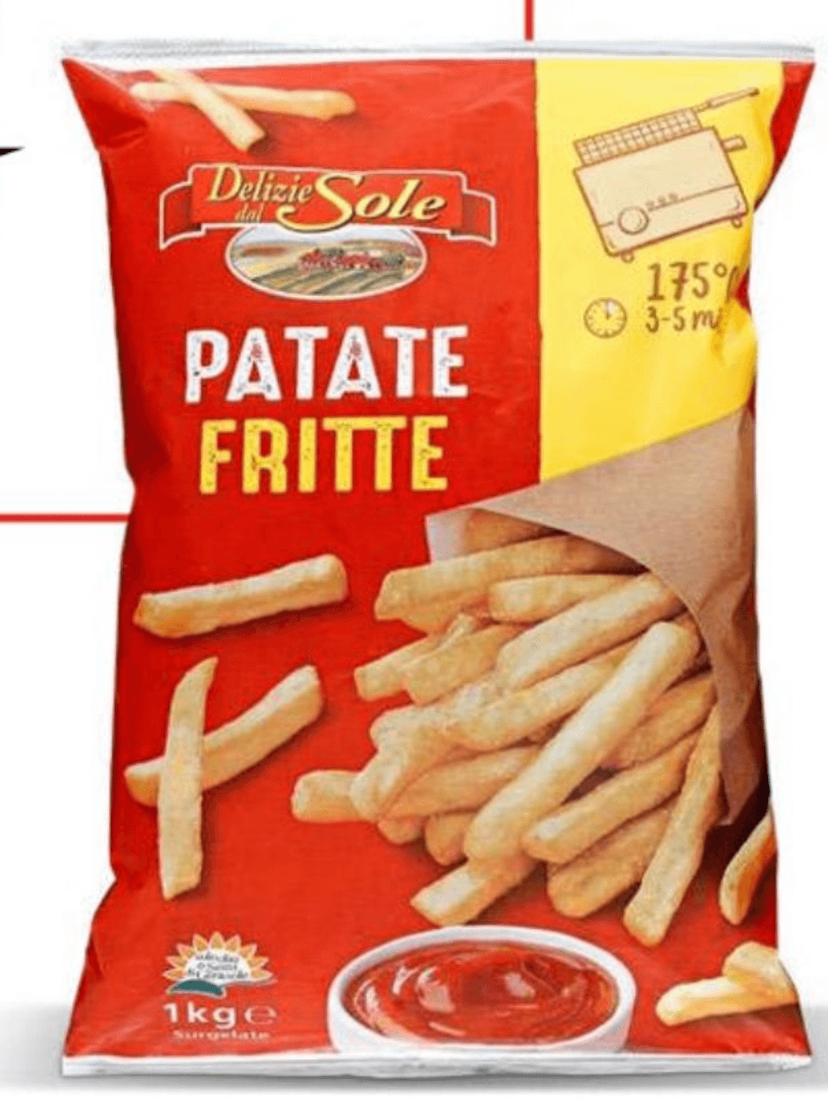 Pomfri 1 kg - Akcija v trgovini Eurospin