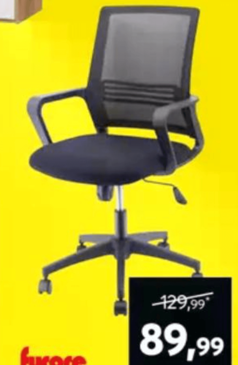 Pisarniški stol Furore - Akcija v trgovini Dipo