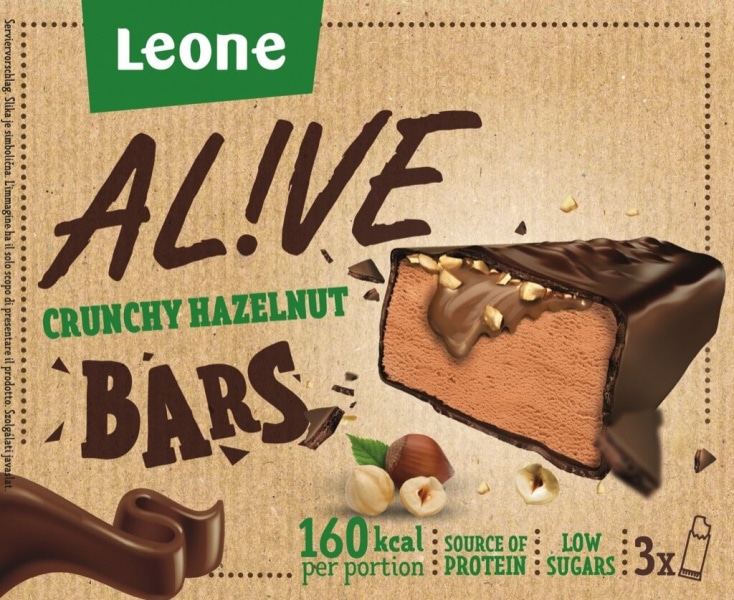 Sladoled Alive Bar Leone 3 x 73 ml - Akcija v trgovini Spar