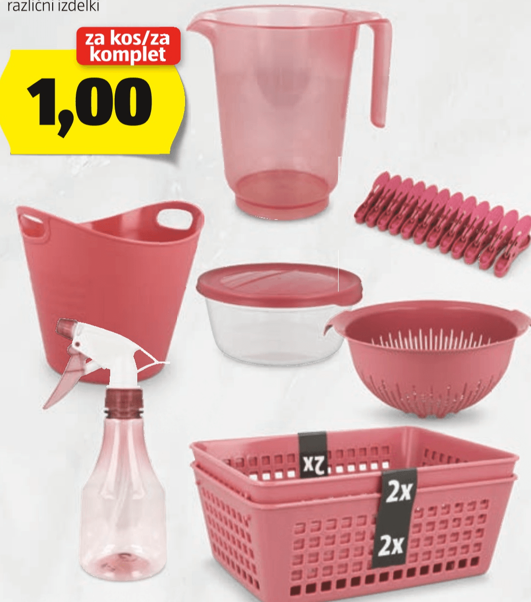 Gospodinjski pripomočki JESCOLLECTION - Akcija v trgovini Hofer