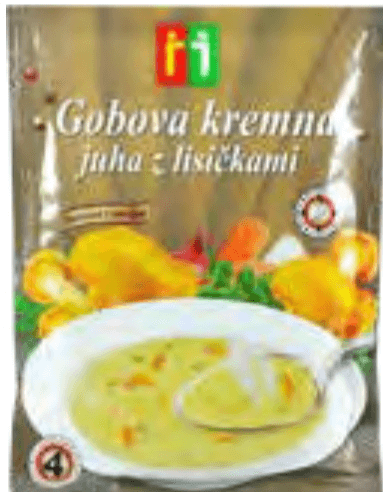Gobova kremna juha z lisičkami 62 g - Akcija v trgovini Jager
