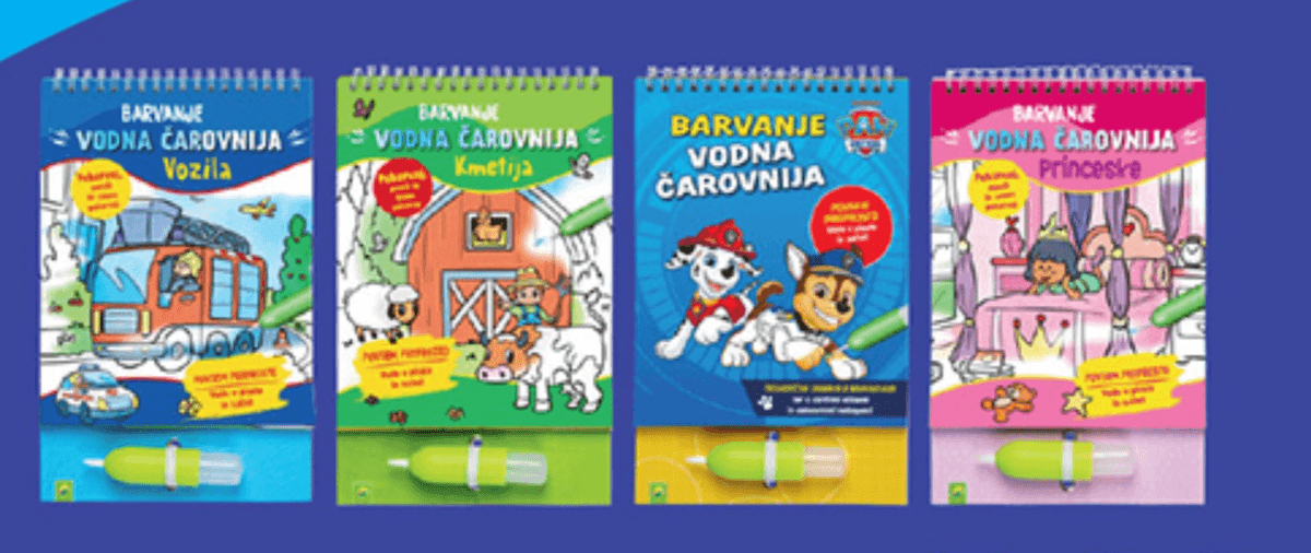 Otroška pobarvanka - Akcija v trgovini Lidl