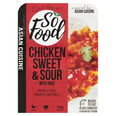So Food Chicken Tikka Masala 330 g - Akcija v trgovini Mercator