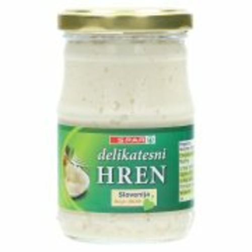 Spar delikatesni hren 350 g - Akcija v trgovini Spar