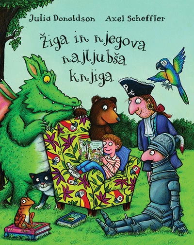 Žiga in njegova najlepša knjiga Julia Donaldson Axel Scheffler - Akcija v trgovini Lidl