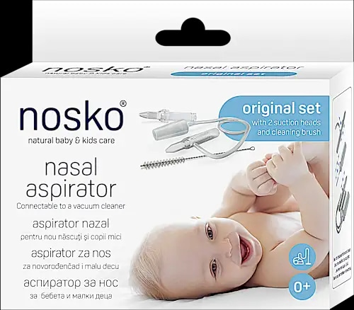 Nosko aspirator za čiščenje nosu za dojenčke in novorojenčke 1 kos Akcija v trgovini Dm