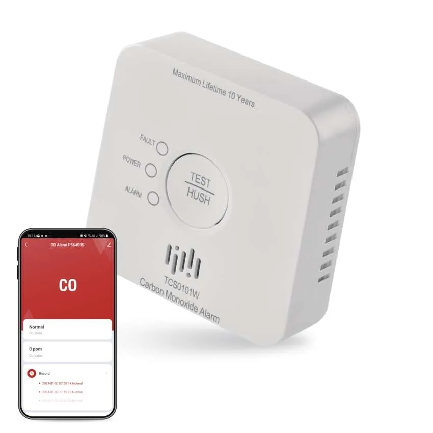 EMOS Detektor ogljikovega monoksida Gosmart TCS0101W Akcija v trgovini Spar