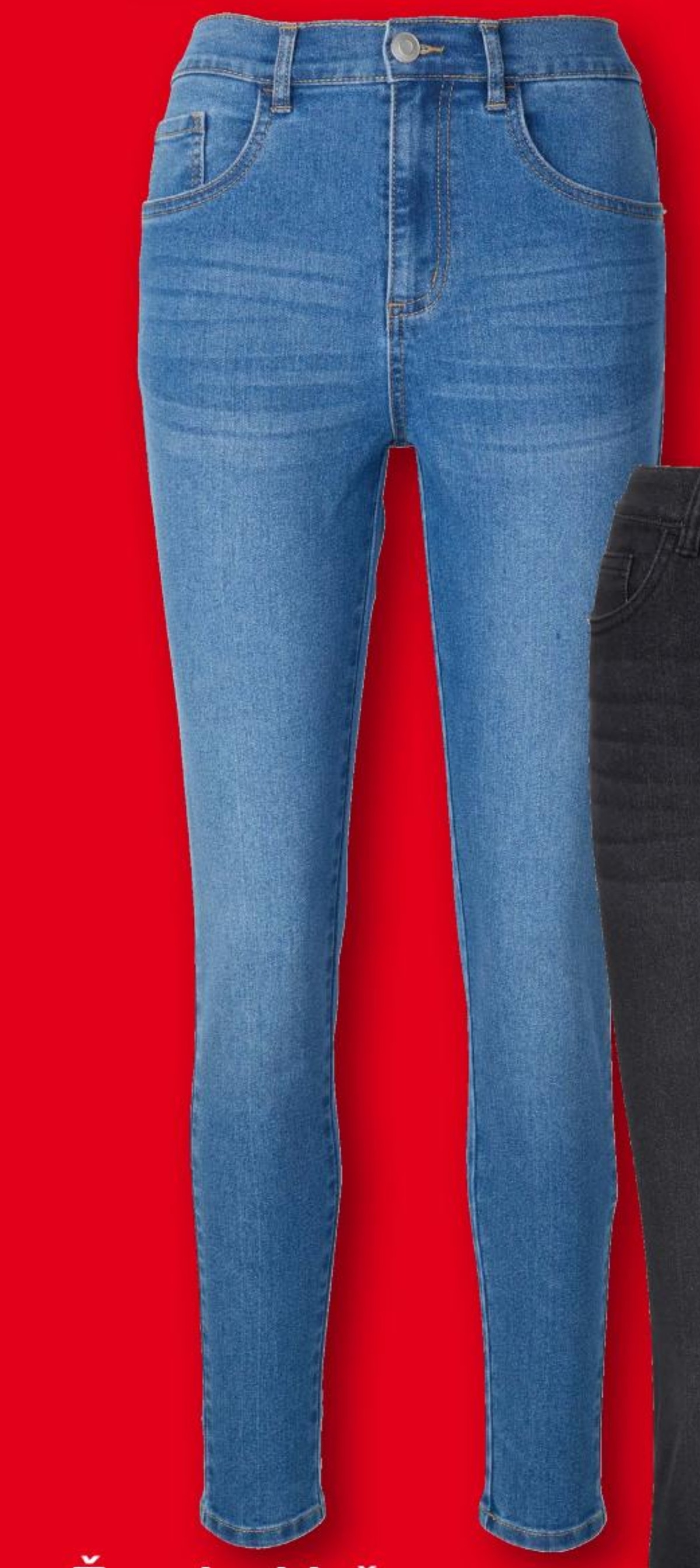 Ženske hlače iz jeansa - Akcija v trgovini Kik