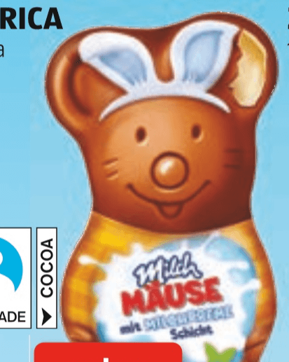 Choceur Čokoladna figurica 95 g - Akcija v trgovini Hofer