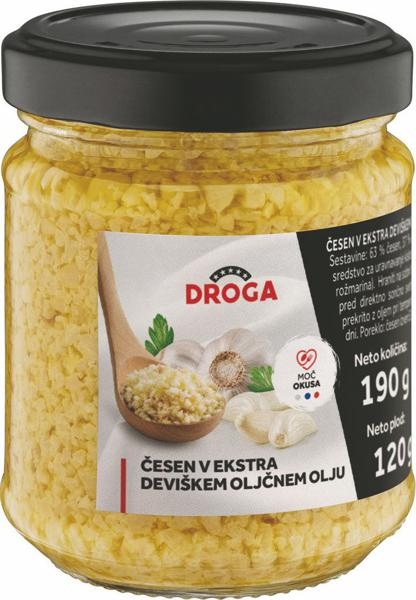 Česen v olivnem olju Olivia 190 g - Akcija v trgovini E.Leclerc