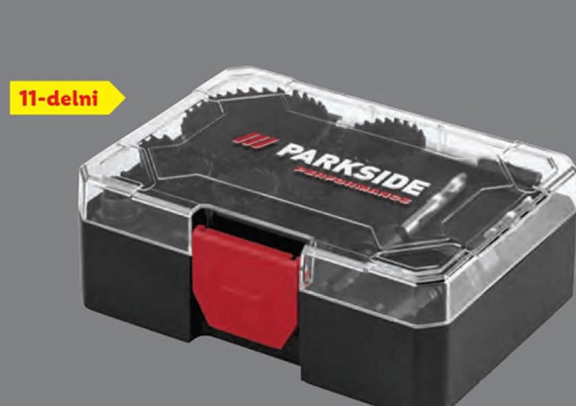 Parkside Performance komplet bimetalnih kronskih žag Akcija v trgovini Lidl