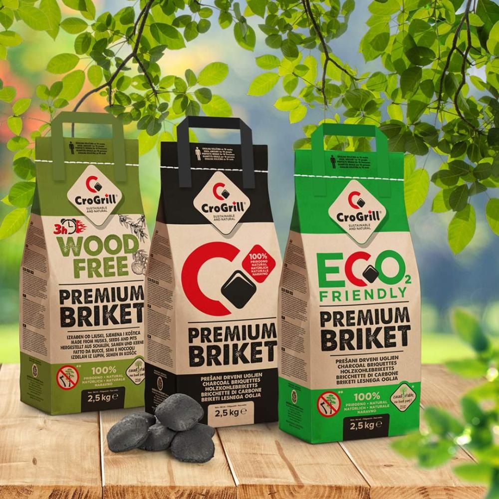CROGRILL Lesni briketi 5 kg - Akcija u trgovini Lidl