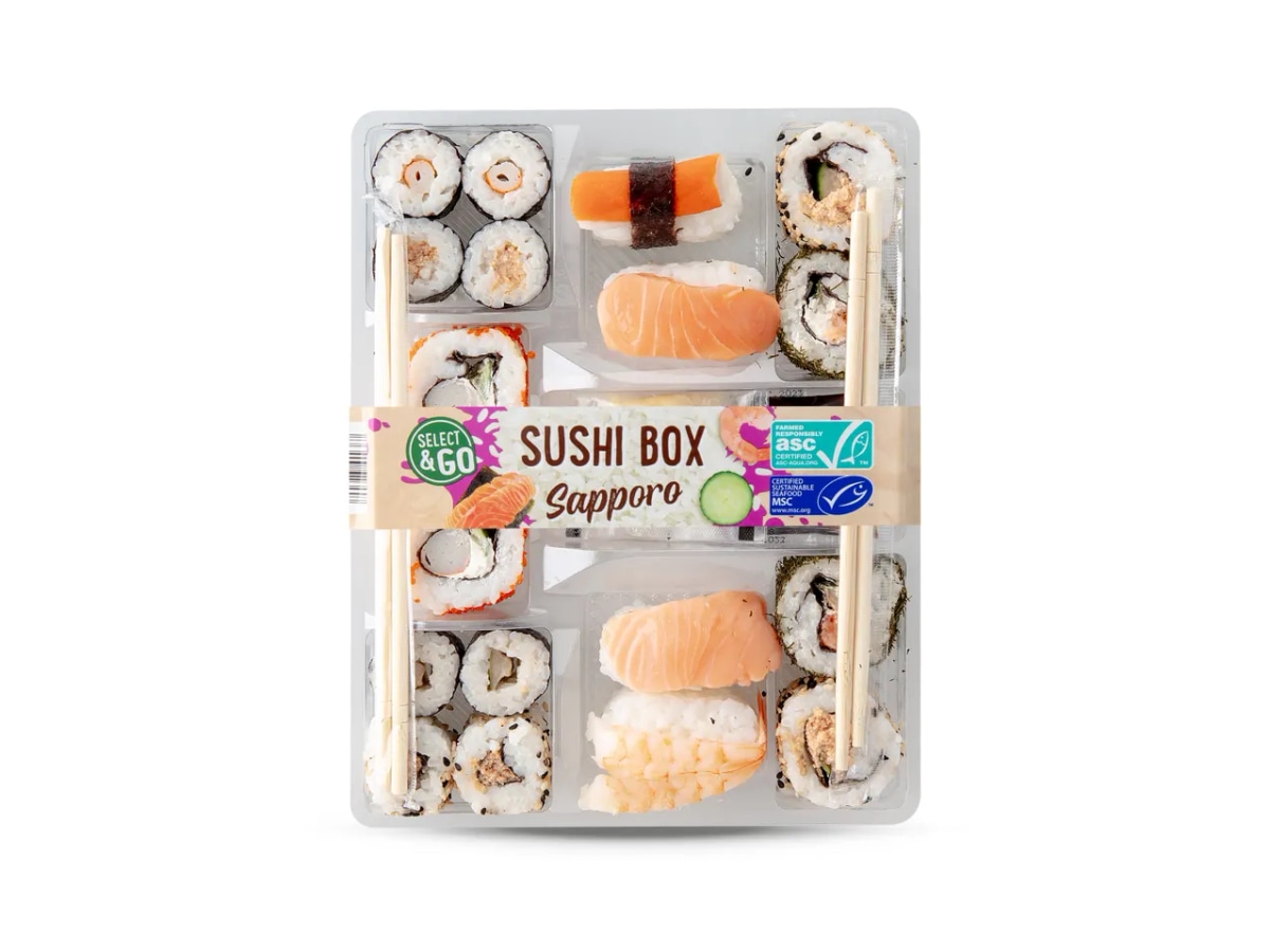 Select & go Suši 190/200 g - Akcija v trgovini Lidl