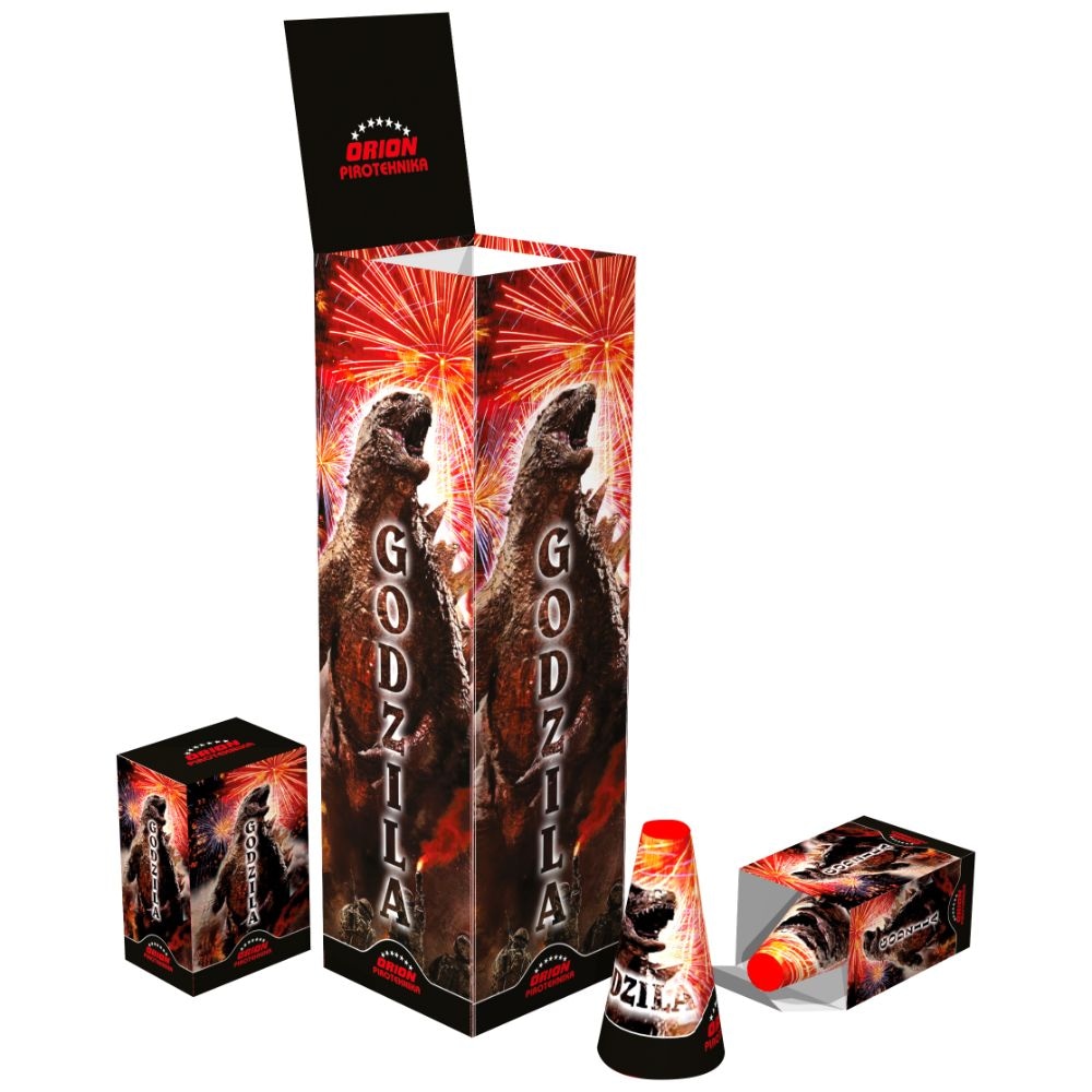 Godzila - fontana - Akcija v trgovini Jager