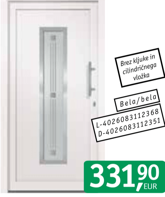 Stranska vrata ROTH - Akcija v trgovini Jager