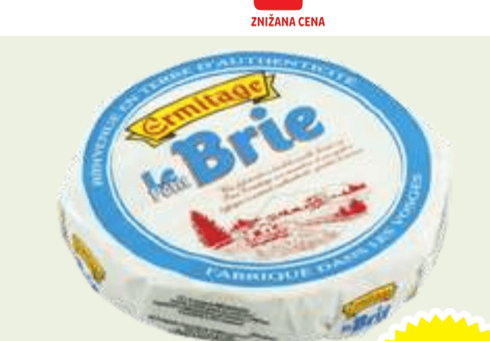 Sir Brie Ermitage 500 g - Akcija v trgovini E.Leclerc