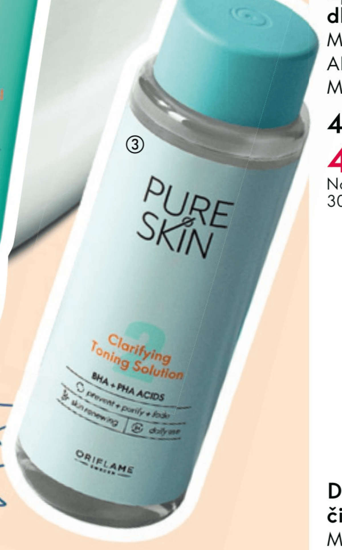Pure Skin čistilni tonik 150 ml Oriflame - Akcija v trgovini Oriflame