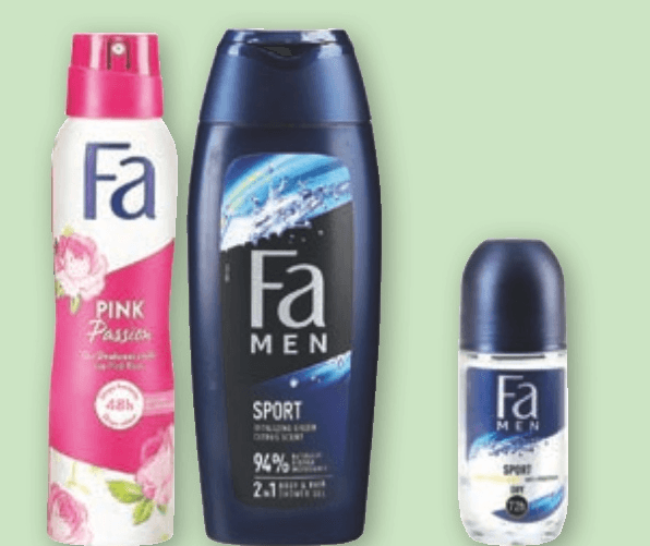 Fa deo ali gel tuš 150 ml ali 50 ml ali 400 ml - Akcija v trgovini Spar