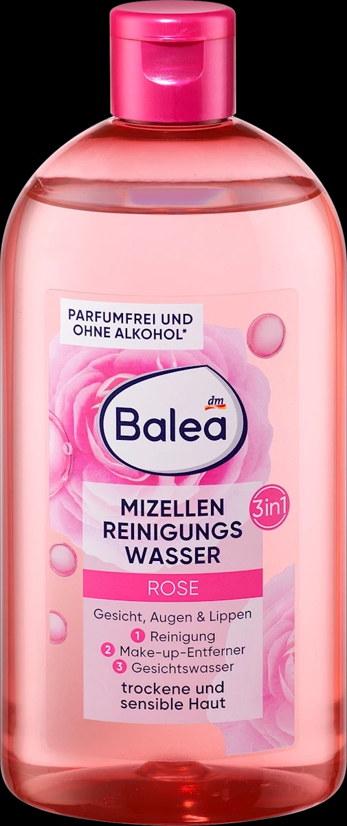 Balea micelarna čistilna voda z vrtnico 3 v 1 400 ml Akcija v trgovini Dm