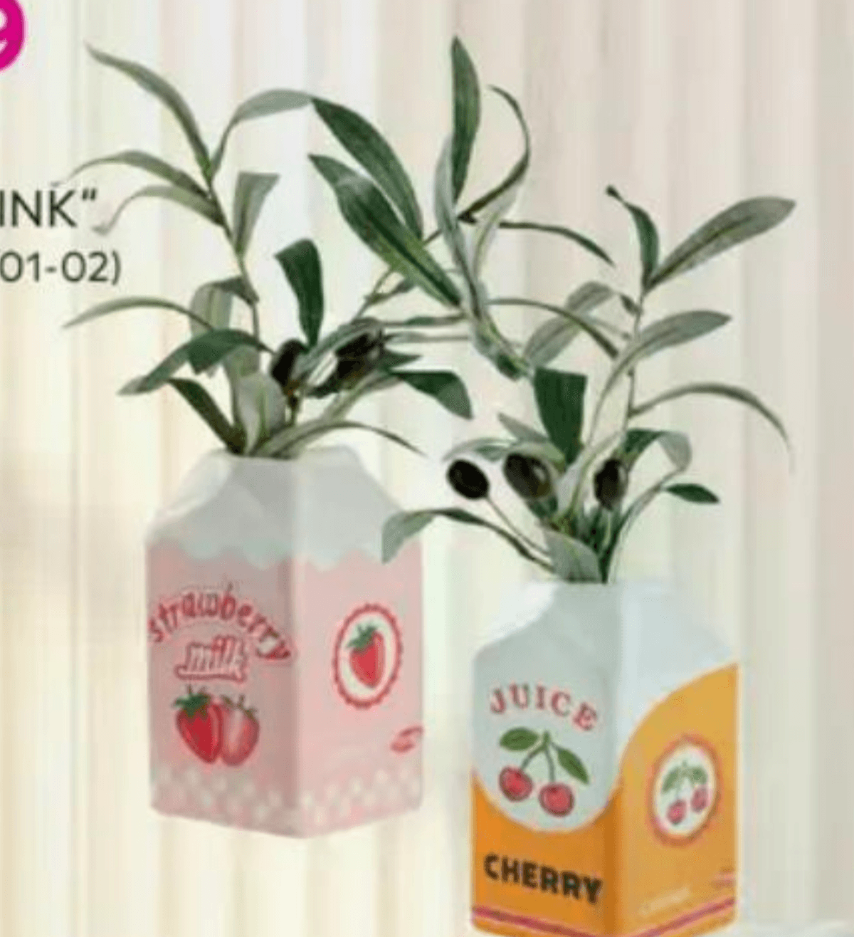 Vaza „DRINK" - Akcija v trgovini Mömax