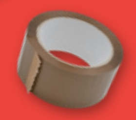 Rjav pakirni trak - Akcija v trgovini Spar