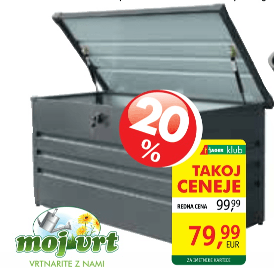 Kovinski zaboj PB05A-BD - Akcija v trgovini Jager