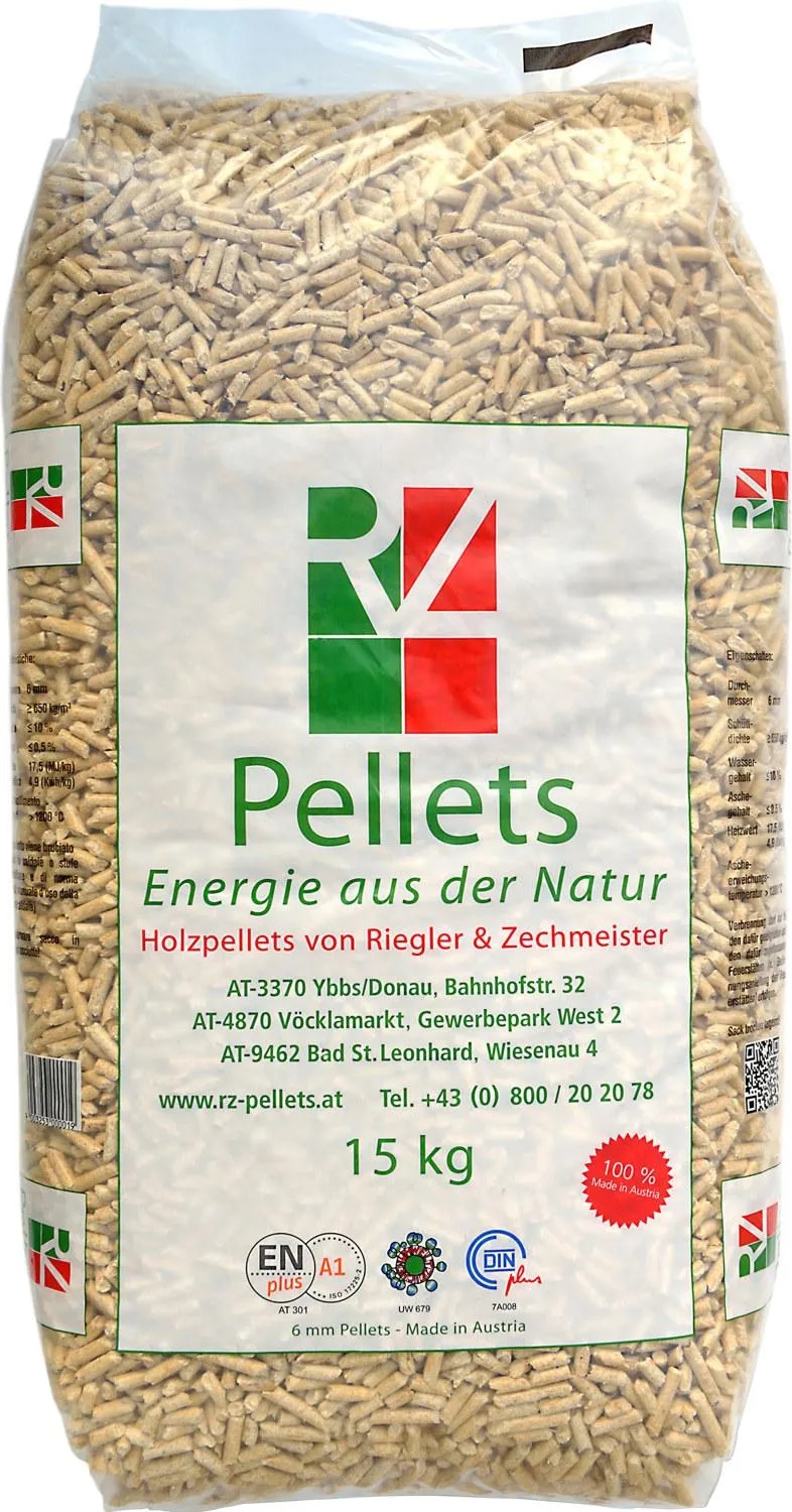 Lesni peleti A1 15 kg Rz Pellets - Akcija v trgovini Obi