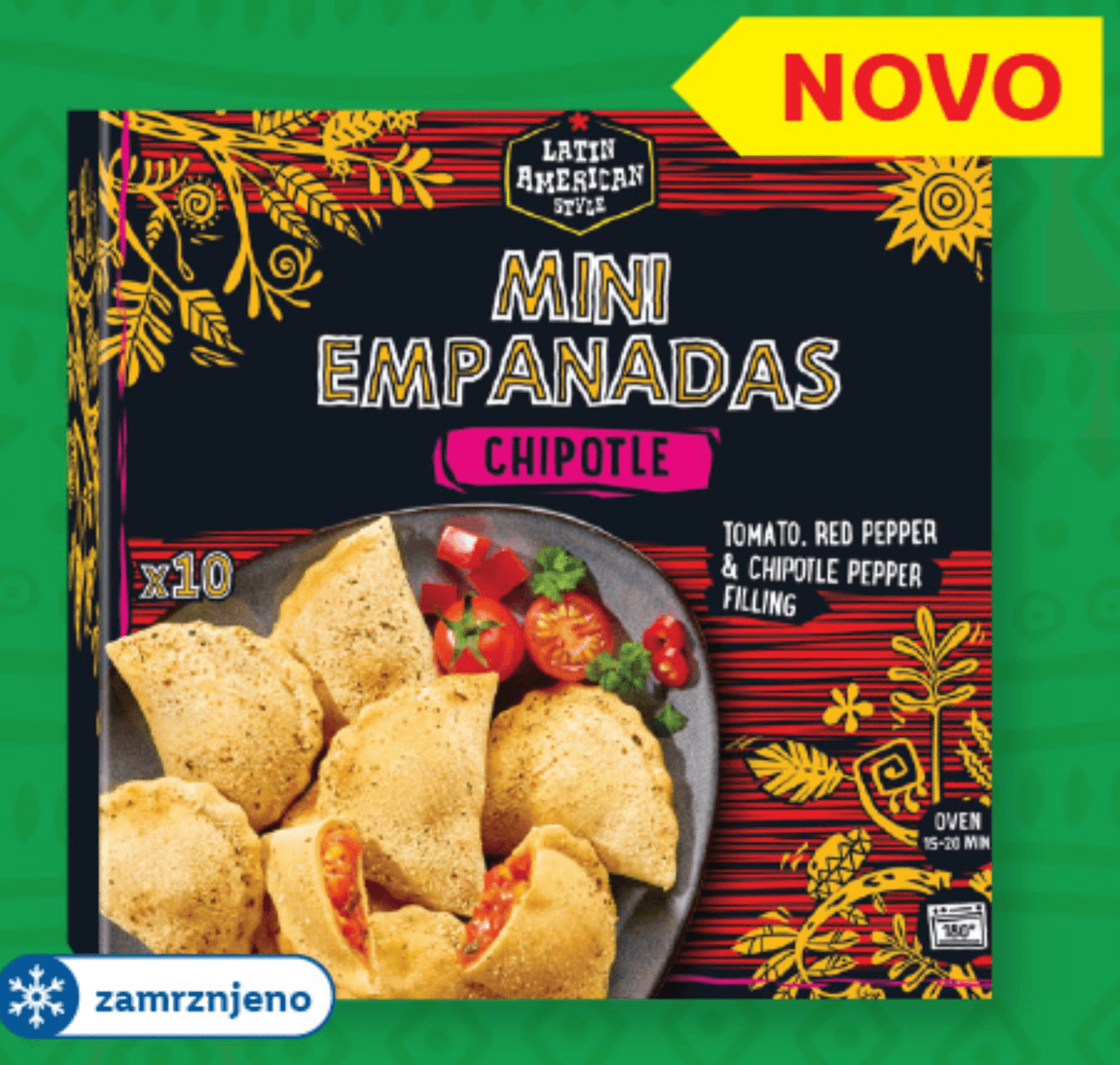 Latin American Style Mini žepki „Empanadas“ 300 g - Akcija v trgovini Lidl