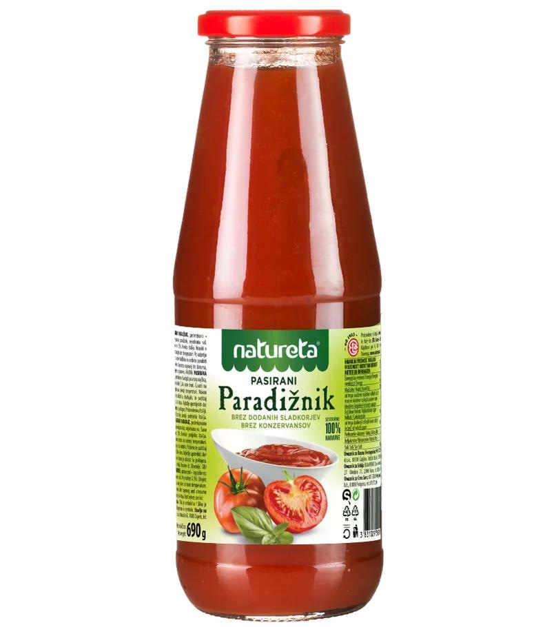 PASIRAN PARADIŽNIK Natureta 690 g - Akcija v trgovini Spar