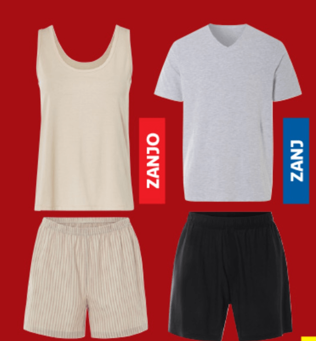 Esmara/Livergy Kratka pižama - Akcija v trgovini Lidl