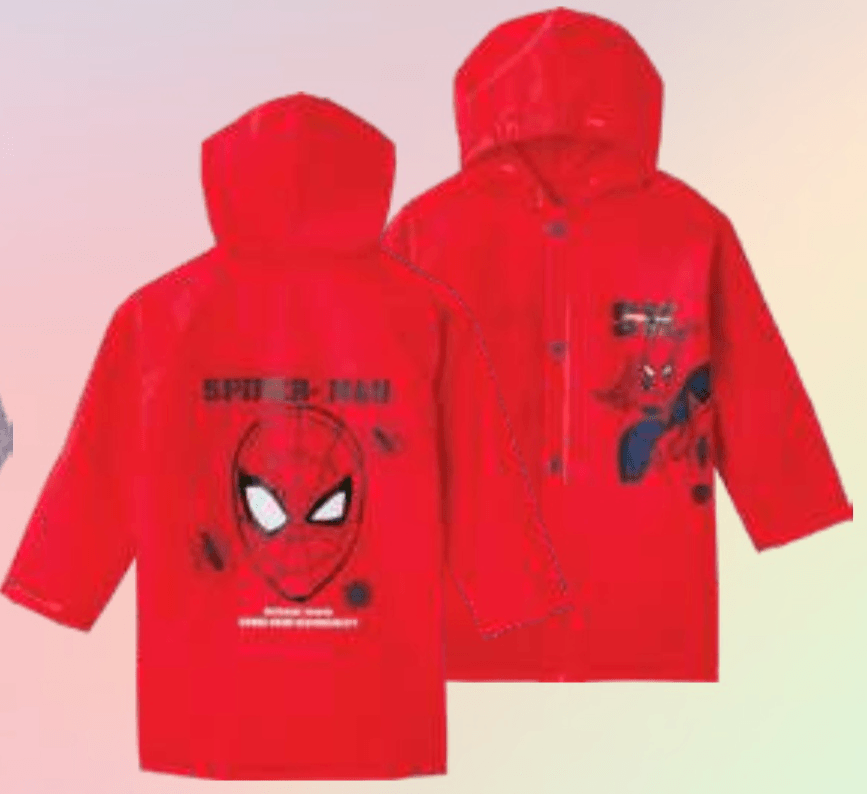 Otroška pelerina Stitch / Spiderman Akcija v trgovini E.Leclerc