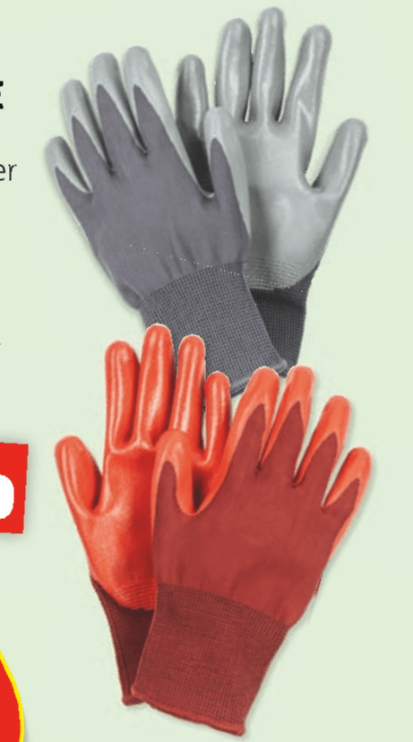 Ženske/moške vrtne rokavice 2 para GARDENLINE - Akcija v trgovini Hofer