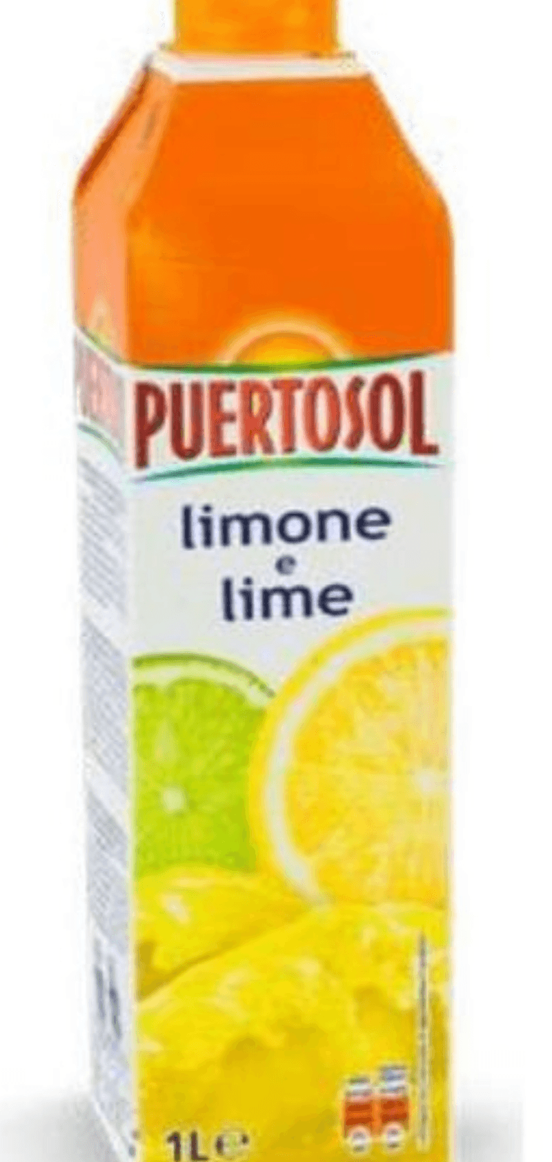 Puertosol Pijača limona in limeta 1 L - Akcija v trgovini Eurospin