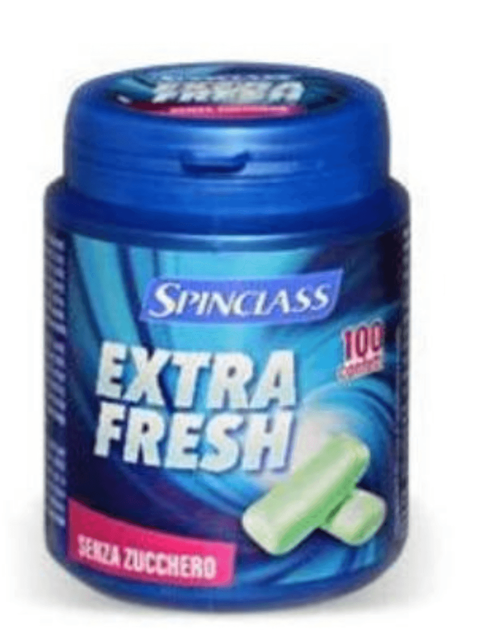 Spinclass Žvečilni gumi Extra Fresh 140 g - Akcija v trgovini Eurospin
