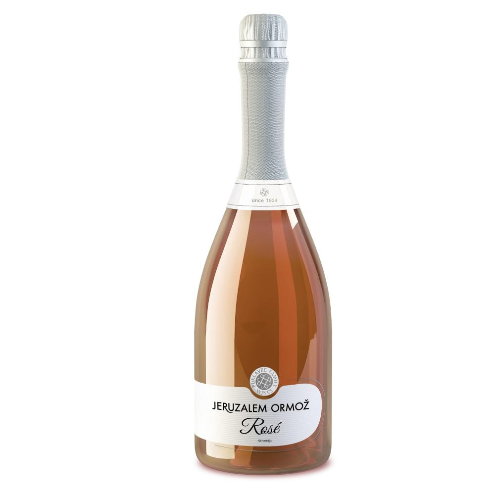 Jeruzalem Ormož rosé penina 0,75 L - Akcija v trgovini Regal Shop