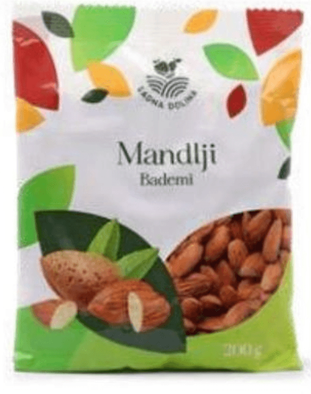 Mandeljni, jedrca 200 g - Akcija v trgovini Eurospin