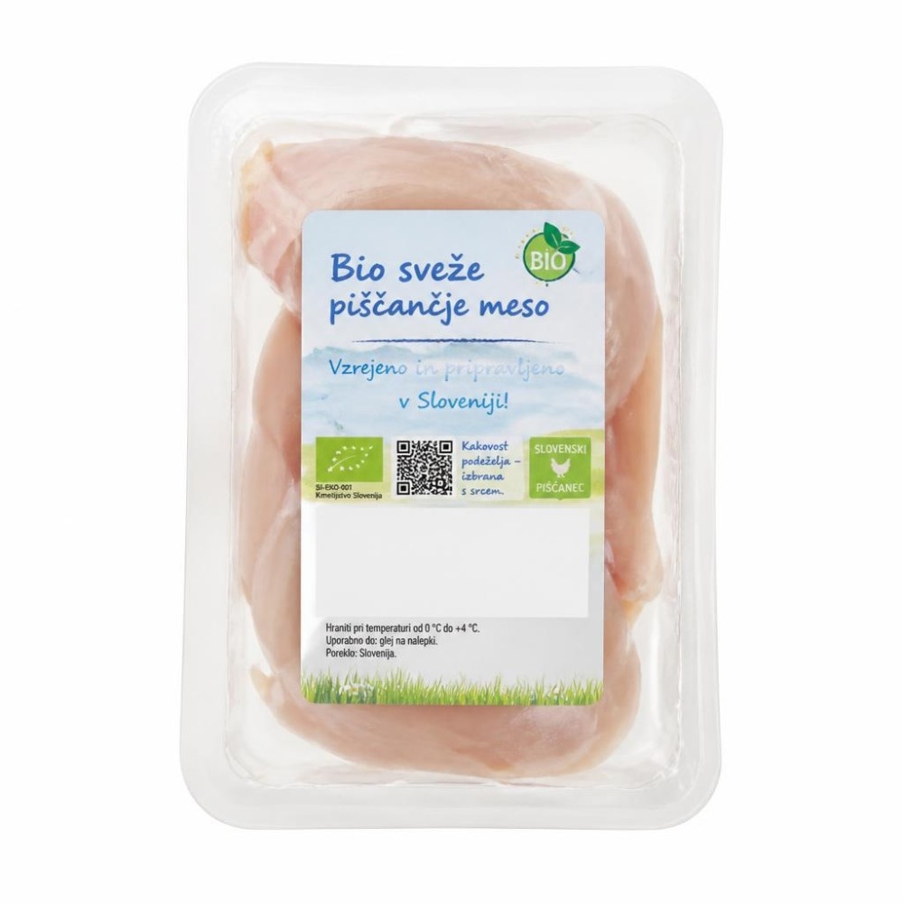 Bio pakiran piščanec 1 kg Akcija v trgovini Spar