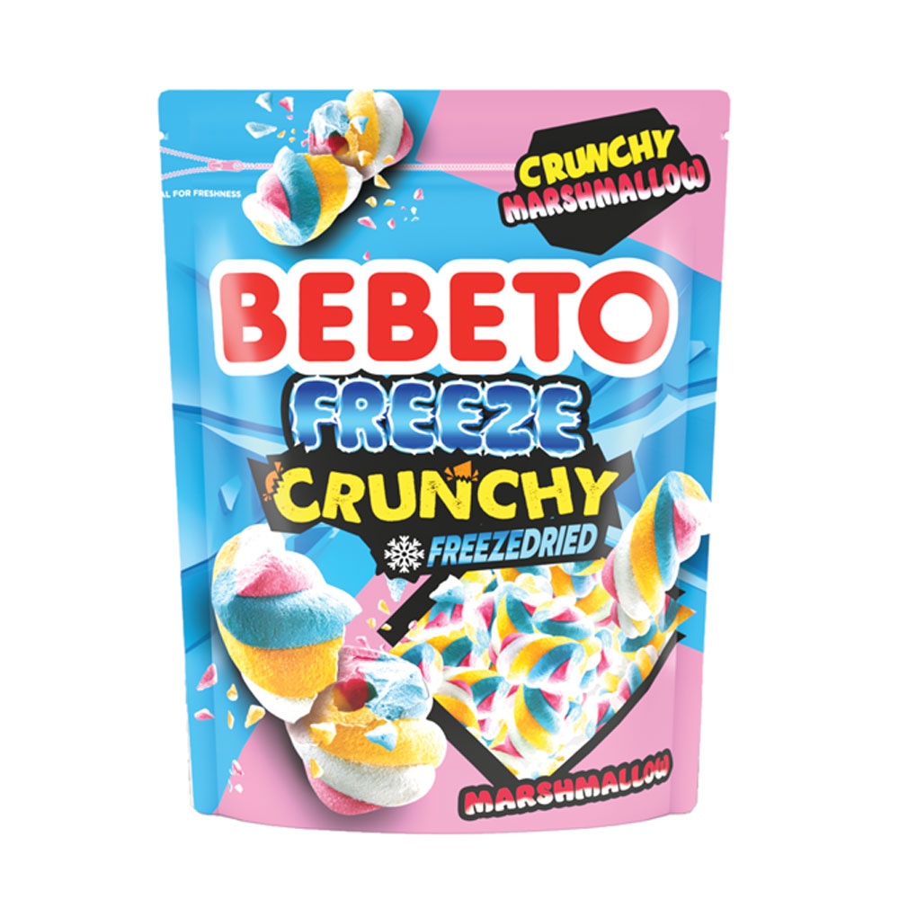 Bonboni Bebeto Freeze Crunchy 35 g - Akcija v trgovini Jager
