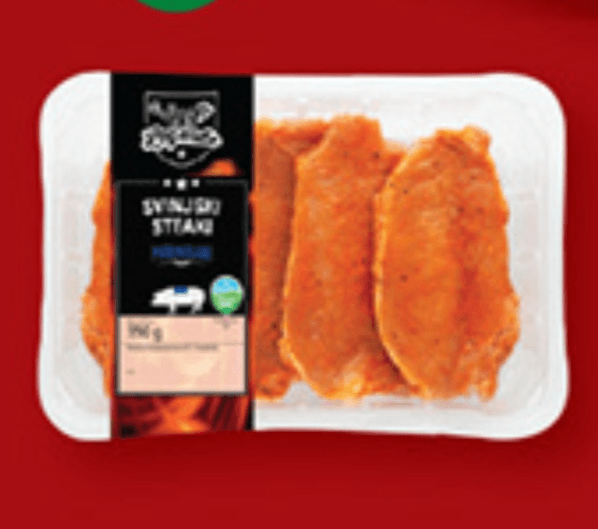 ŽAR LEGENDE Sveži svinjski steaki 350 g - Akcija v trgovini Lidl