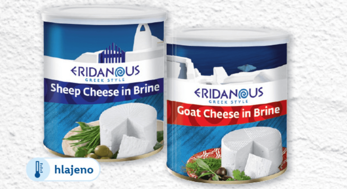 ERIDANOUS Sir v slanici 500 g - Akcija v trgovini Lidl