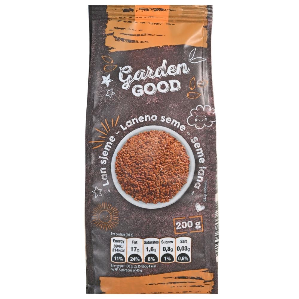 Lanena semena Garden Good 200 g - Akcija v trgovini Mercator